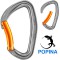 PETZL Djinn gebogen grau PETZL Djinn gebogen grau